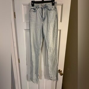Light Blue Women's Flare Jeans